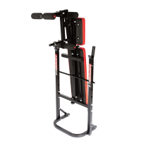 Скамейка тренировочная York Fitness ASPIRE 120 складная со стойкой под штангу.