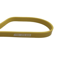 Резинка для фитнеса York 15-25кг – 2080x22x4,5 мм, желтый