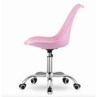 Офісне крісло Leobert Alba рожевий