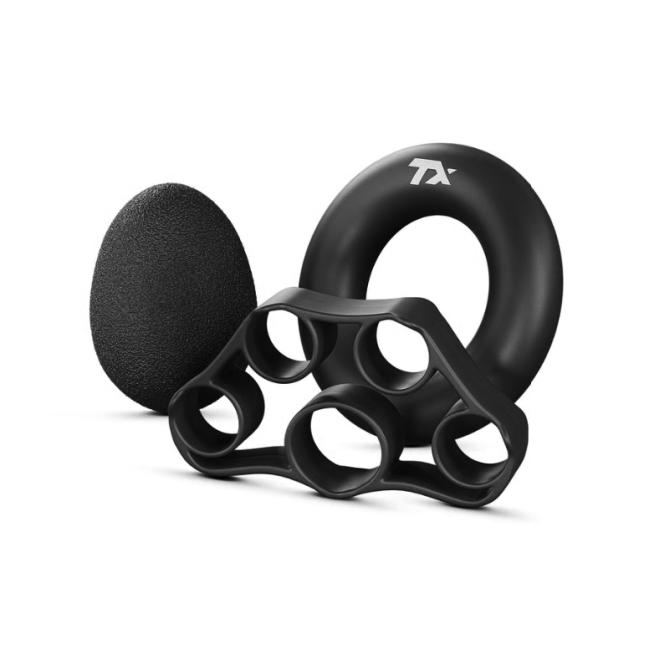 Набір регульованих еспандерів 5-60кг Trex Sport TX-005HSA чорний