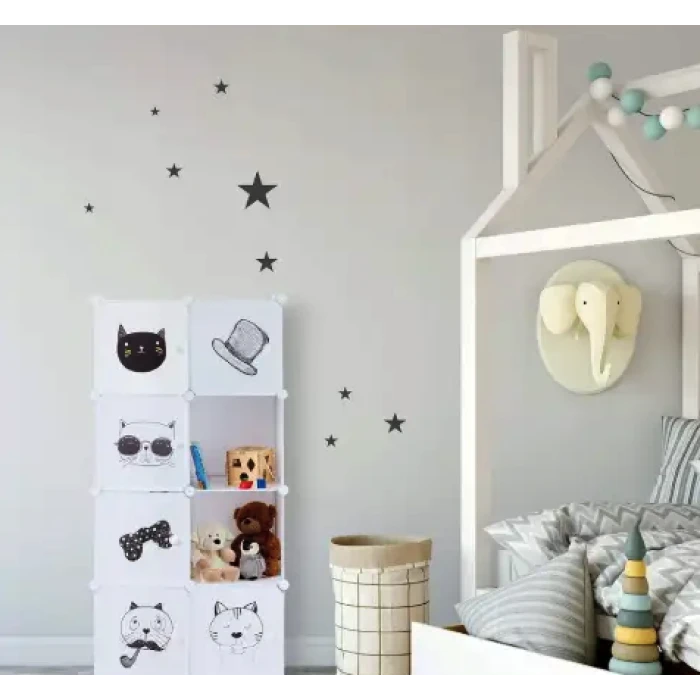 Модульный шкаф-органайзер Leobert Kids для детских игрушек белый