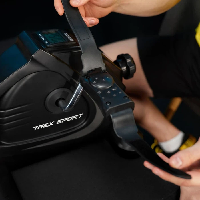 Міні велотренажер 2в1 Trex Sport TX-120BB BOIL реабілітаційний чорний