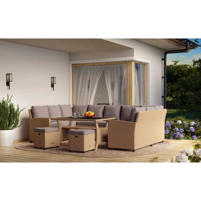 Комплект садовой мебели Di Volio Livorno Бежевый/Светло-серый