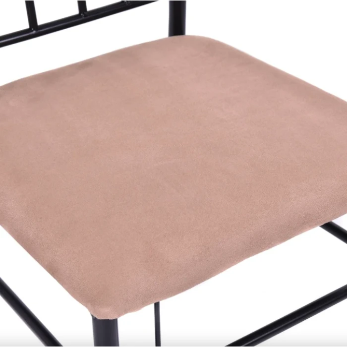 Комплект мебели Costway Sofi стол и 4 мягких бежевого стула.