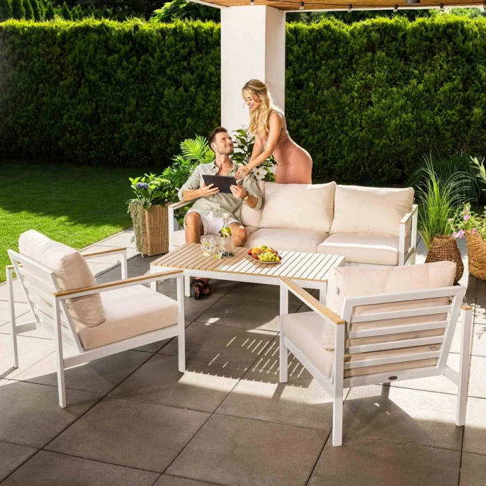 Комплект садовой мебели Di Volio TIVOLI белый