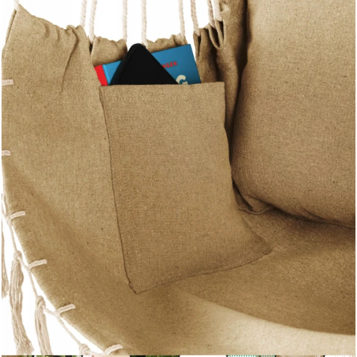 Бразильское кресло - гамак Outtec Boho Sois XXL бежевый