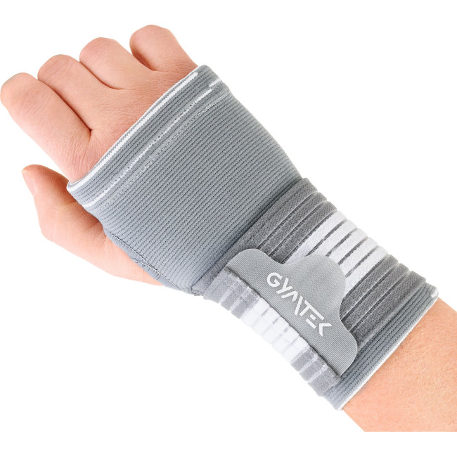 Фиксатор запястья и ладони Gymtek размер М серый