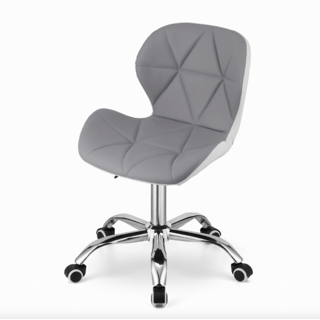 Офісне крісло Leobert Avola сіро-білий