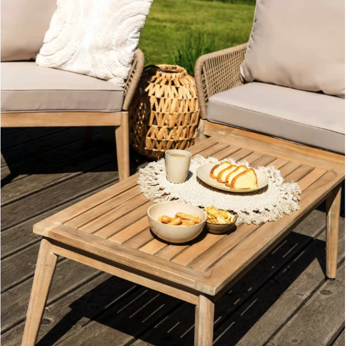 Комплект садових меблів Di Volio Akaia бежевий