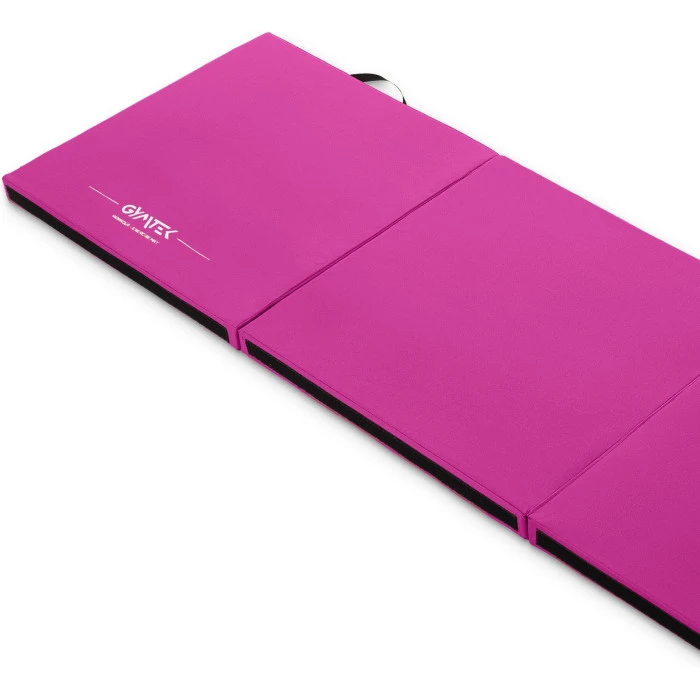 Мат гімнастичний твердий Gymtek 5см рожевий