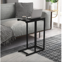 Журнальний столик Costway Vittsjo приставний в стилі Loft чорний