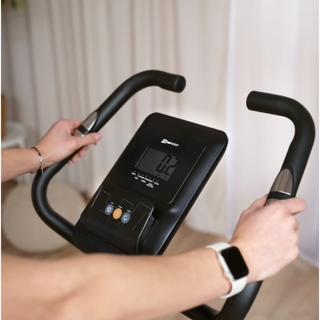 Велотренажер Hop-Sport HS-4000H Grant черно-золотистый