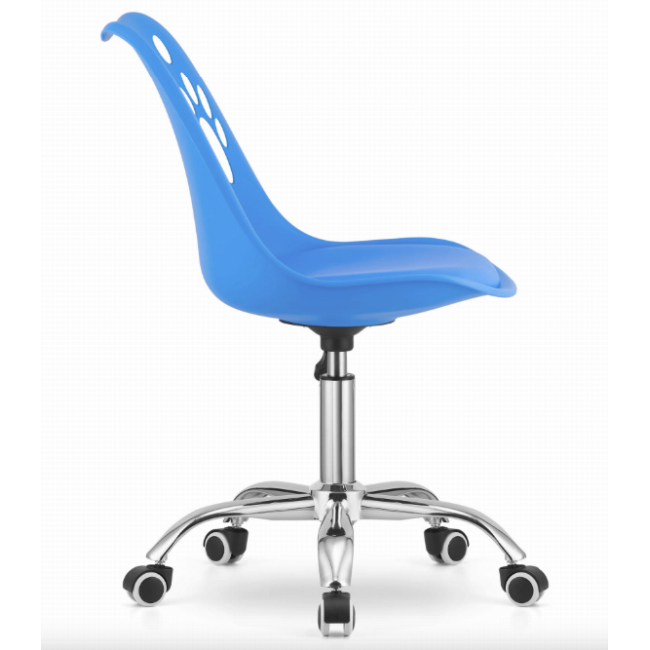 Офісне крісло Leobert Print синій