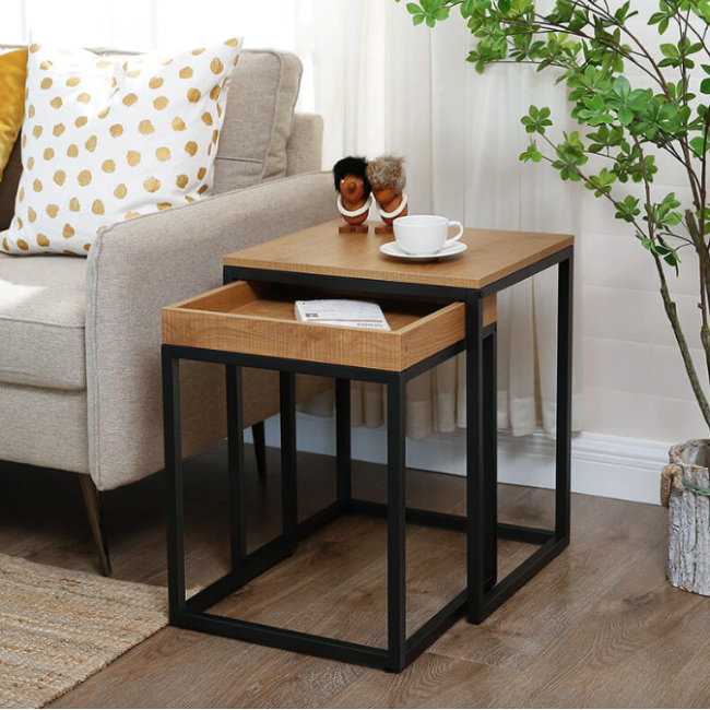 Комплект журнальных столиков Leobert Ascet в стиле Loft 2 шт.