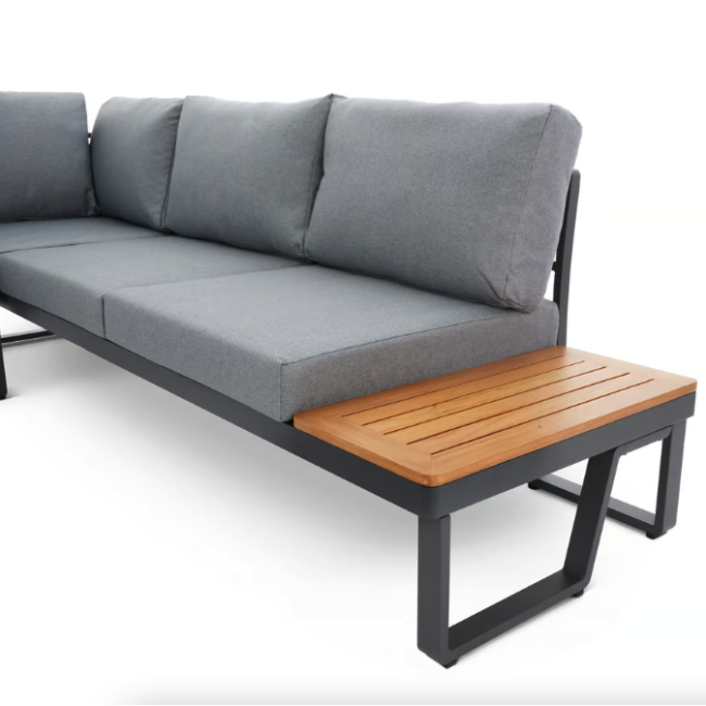 Комплект садовой мебели Di Volio Veledo графитовый