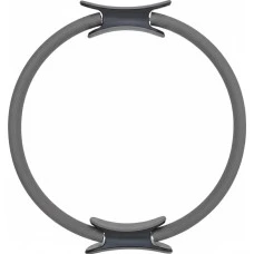 Кільце для пілатесу Gymtek армоване скловолокно 38см сірий