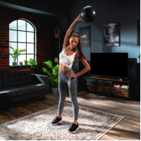 Фітбол Hop-Sport 25см чорний