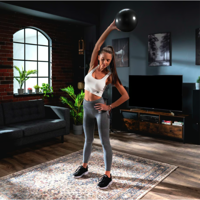 Фітбол Hop-Sport 25см чорний