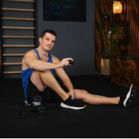 Набір регульованих еспандерів 5-60кг Trex Sport TX-005HSA чорний