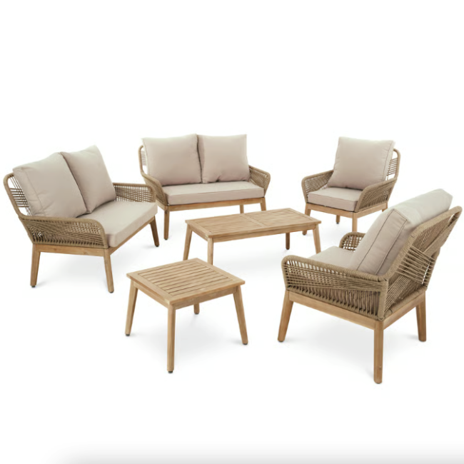 Комплект садовой мебели Di Volio Akaia бежевый