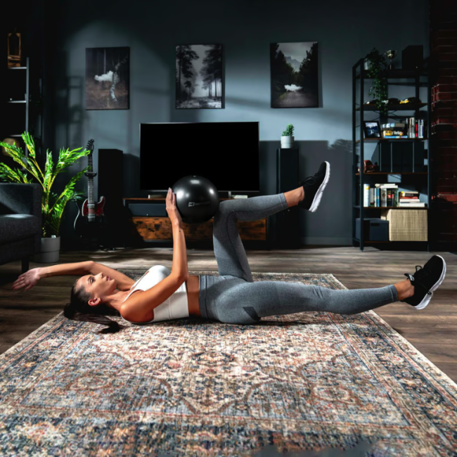 Фітбол Hop-Sport 25см чорний