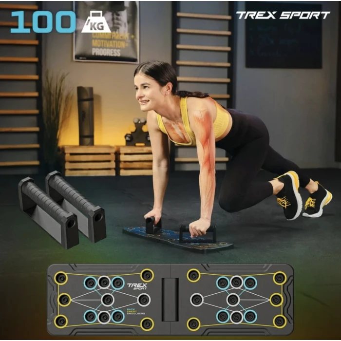 Дошка для віджимань Trex Sport TX-010PUB 12в1
