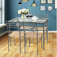 Комплект мебели Costway Corners обеденный стол со стульями