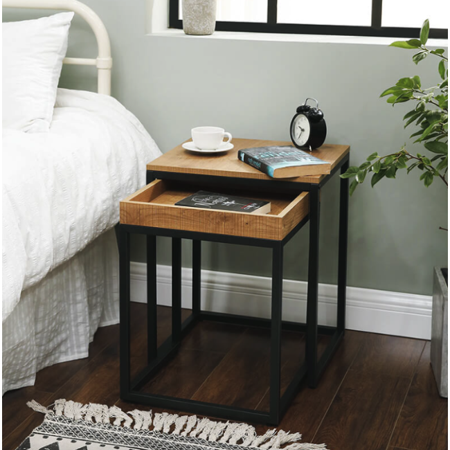 Комплект журнальных столиков Leobert Ascet в стиле Loft 2 шт.