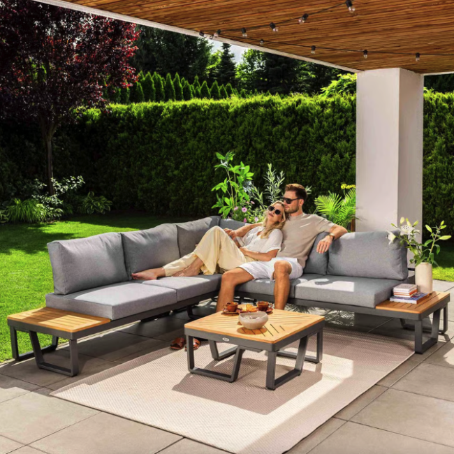 Комплект садовой мебели Di Volio Veledo графитовый