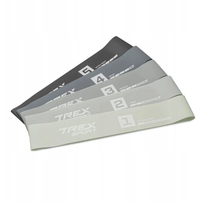 Набор резинок для фитнеса Trex Sport TX-065RBG 1-18кг