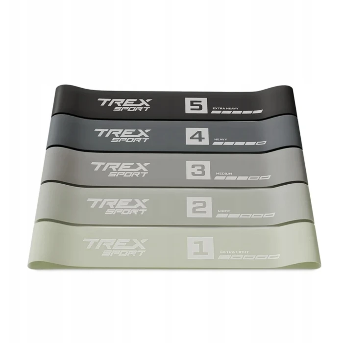 Набор резинок для фитнеса Trex Sport TX-065RBG 1-18кг