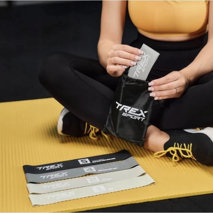 Набор резинок для фитнеса Trex Sport TX-065RBG 1-18кг