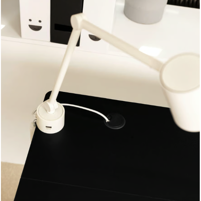 Компьютерный стол с регулируемой высотой Di Volio Amone черный