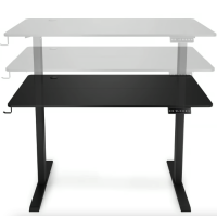 Компьютерный стол с регулируемой высотой Di Volio Amone черный