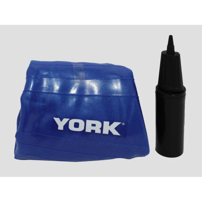 Фітбол York Fitness 65см синій + насос