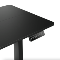 Компьютерный стол с регулируемой высотой Di Volio Amone черный