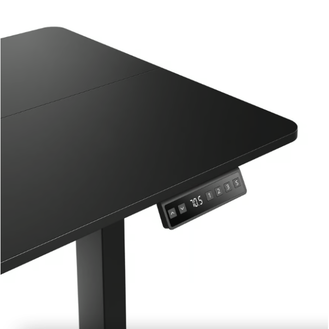 Компьютерный стол с регулируемой высотой Di Volio Amone черный