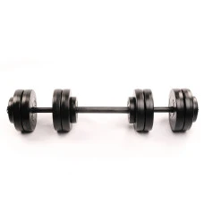 Набір гантелі-штанга Elitum Titan 59кг з перехідником