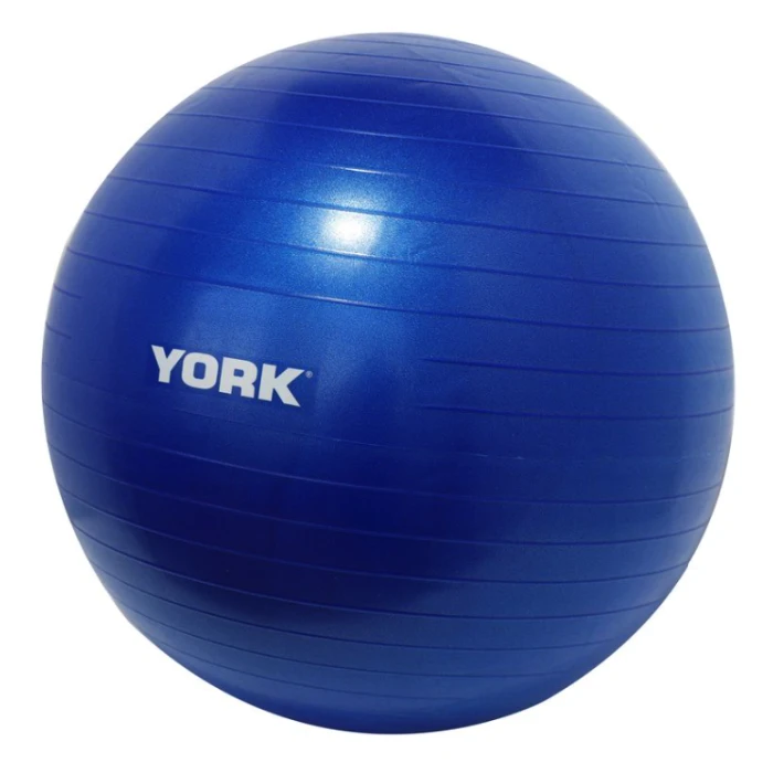 Фітбол York Fitness 65см синій + насос