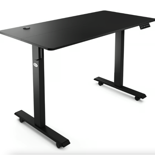 Компьютерный стол с регулируемой высотой Di Volio Amone черный