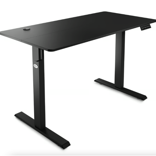 Компьютерный стол с регулируемой высотой Di Volio Amone черный