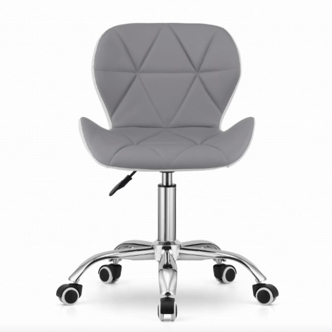 Офісне крісло Leobert Avola сіро-білий