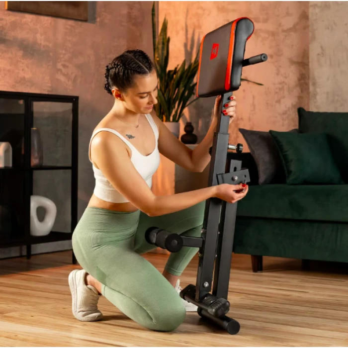 Скамейка для гиперэкстензии Hop-Sport HS-1016