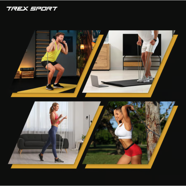 Набір резинок для фітнесу Trex Sport TX-003PB 3в1 2-30кг