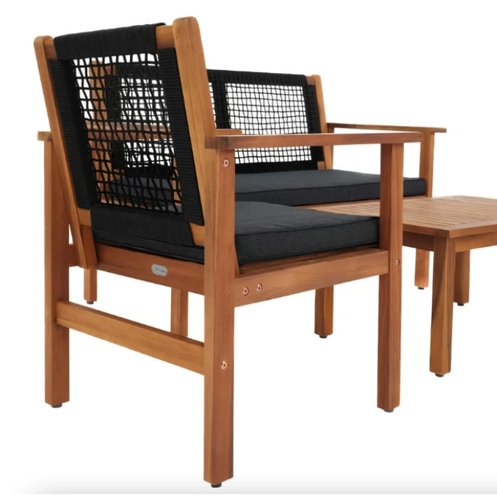 Комплект садовой мебели Di Volio Marata черный