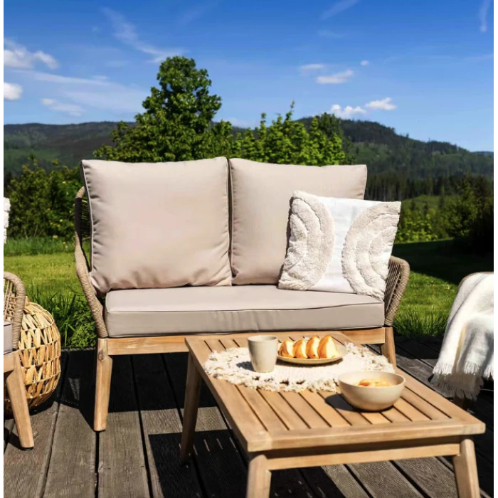 Комплект садових меблів Di Volio Akaia бежевий