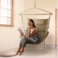 Бразильское кресло - гамак Outtec Boho Sois XXL бежевый