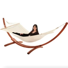 Гамак зі стелажем Di Volio Trevia кремовий