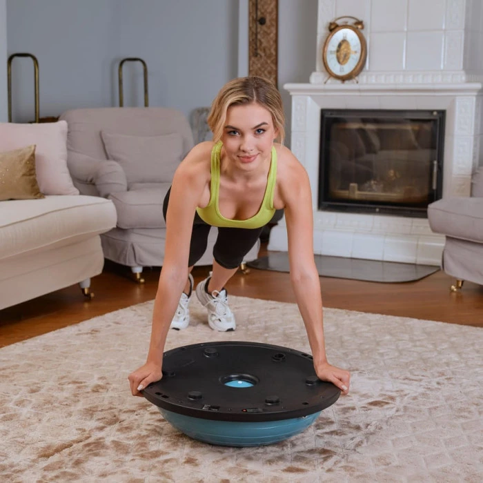 Балансировочная платформа Bosu HS-L058 голубой