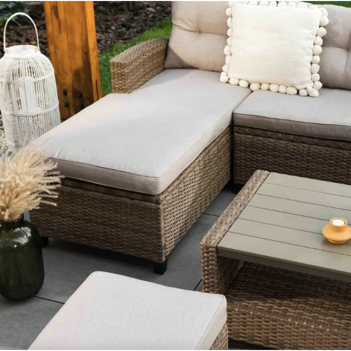 Комплект садових меблів Di Volio Dalmia бежевий/кремовий